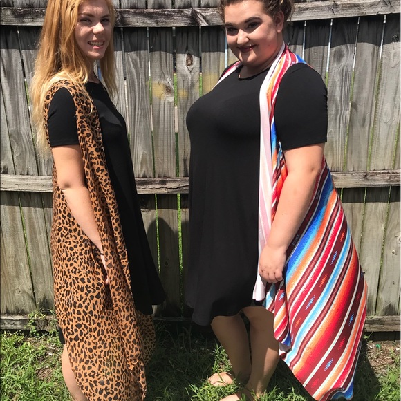 Cute Oversized Fall Boho Vest Cardigan MultiColor - Picture 2 of 3